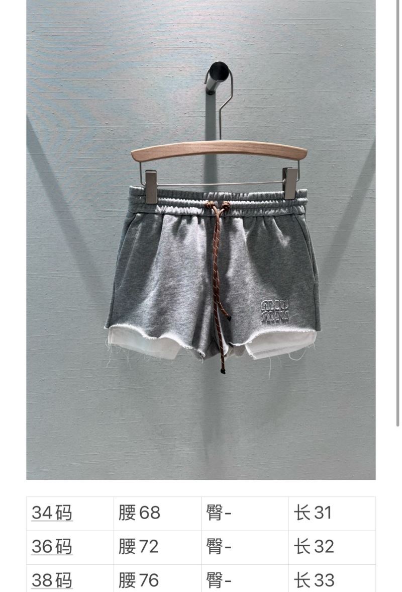 Miu Miu Short Pants